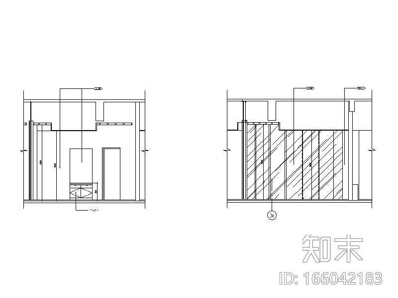 高级食府餐厅全套CAD施工图（含实景图）cad施工图下载【ID:166042183】