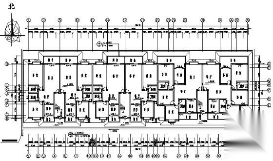 丽景苑小区某七层住宅楼施工图cad施工图下载【ID:149550145】