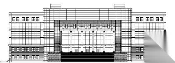 [德清县]某会展中心建筑方案cad施工图下载【ID:166430162】