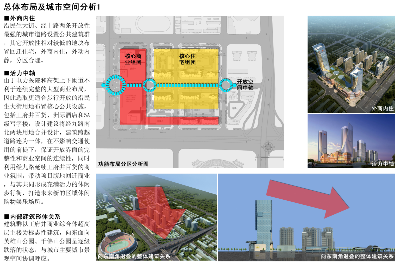 [山东]民生大街多地块商住综合区总规划设计文本cad施工图下载【ID:151718101】