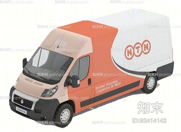 货车13D模型下载【ID:92414142】