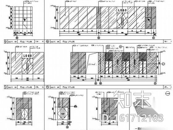[合肥]前卫时尚商业广场室内公共空间施工图（含高清效...cad施工图下载【ID:161712183】