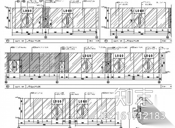 [合肥]前卫时尚商业广场室内公共空间施工图（含高清效...cad施工图下载【ID:161712183】