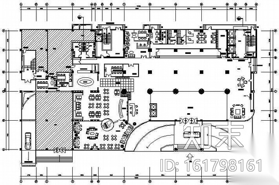 四星级酒店装修方案套图cad施工图下载【ID:161798161】