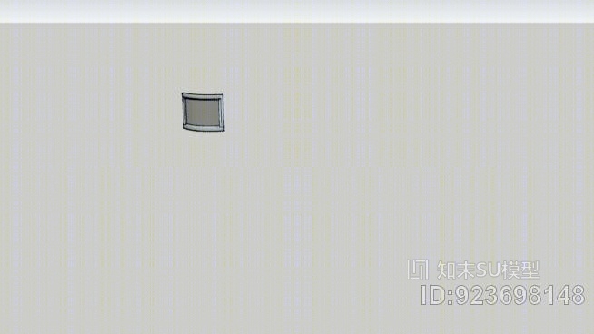 曲面窗1SU模型下载【ID:923698148】