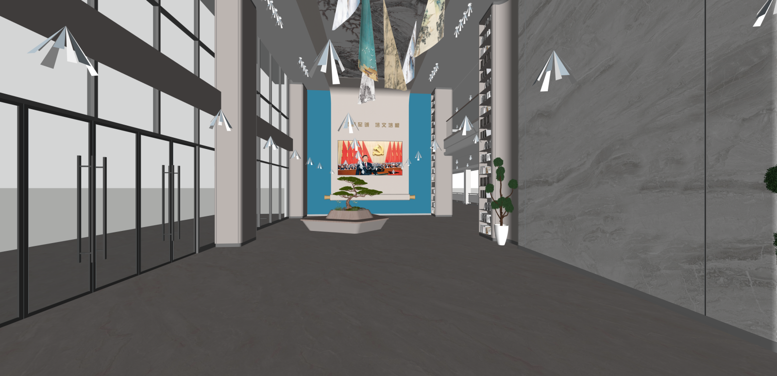 其他学校空间SU模型下载【ID:1215981141】