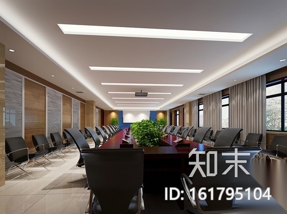 [原创]高新区征收管理机构现代办公楼室内装修施工图（图...cad施工图下载【ID:161795104】