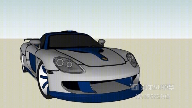 跑车SU模型下载【ID:519298119】