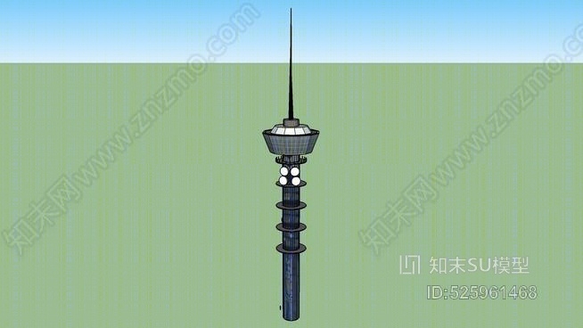 tyholttårnetSU模型下载【ID:525961468】