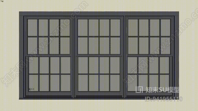 日式木障SU模型下载【ID:941955110】