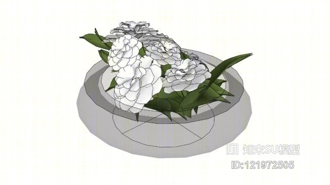 菜花SU模型下载【ID:121972505】
