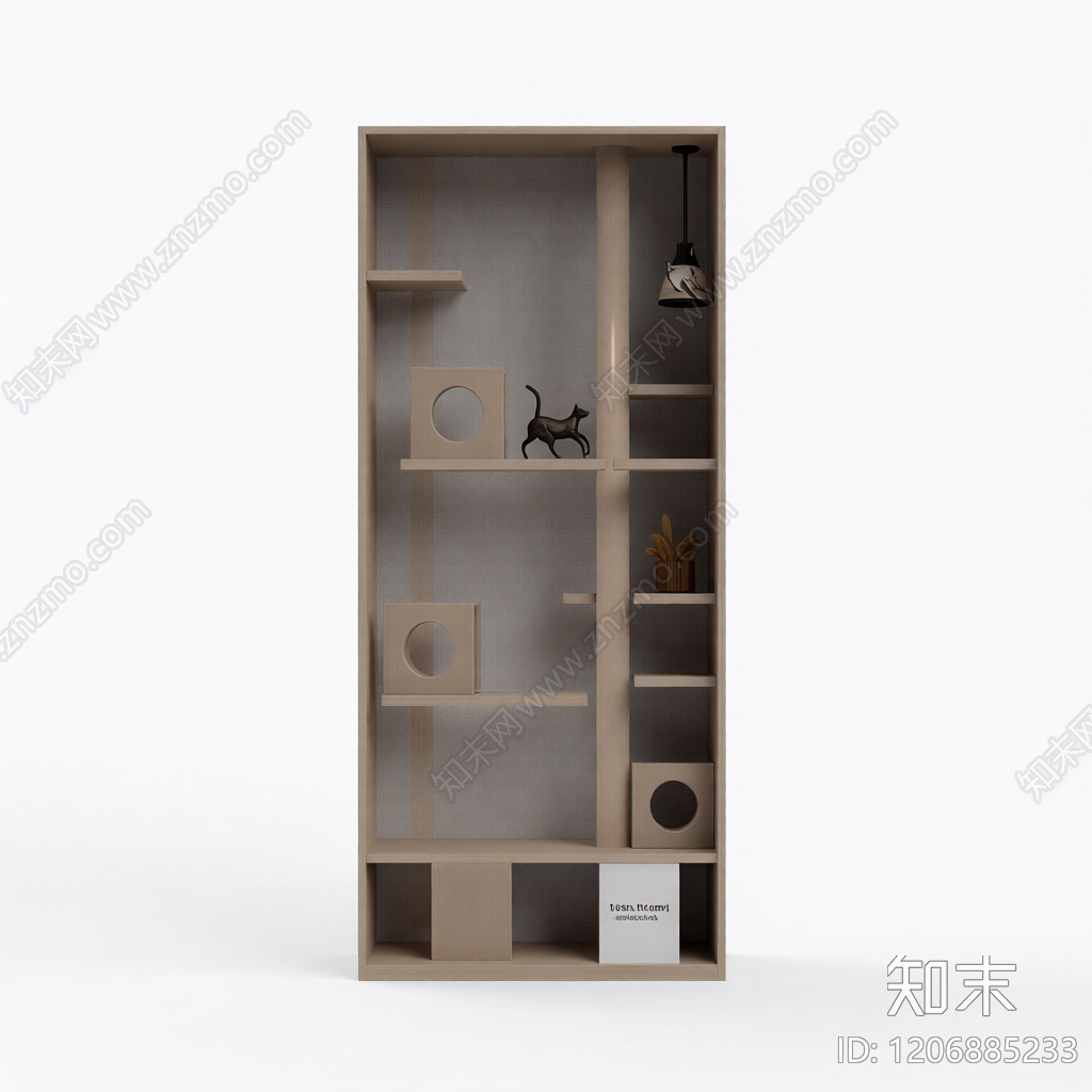 猫爬架家具3D模型下载【ID:1206885233】