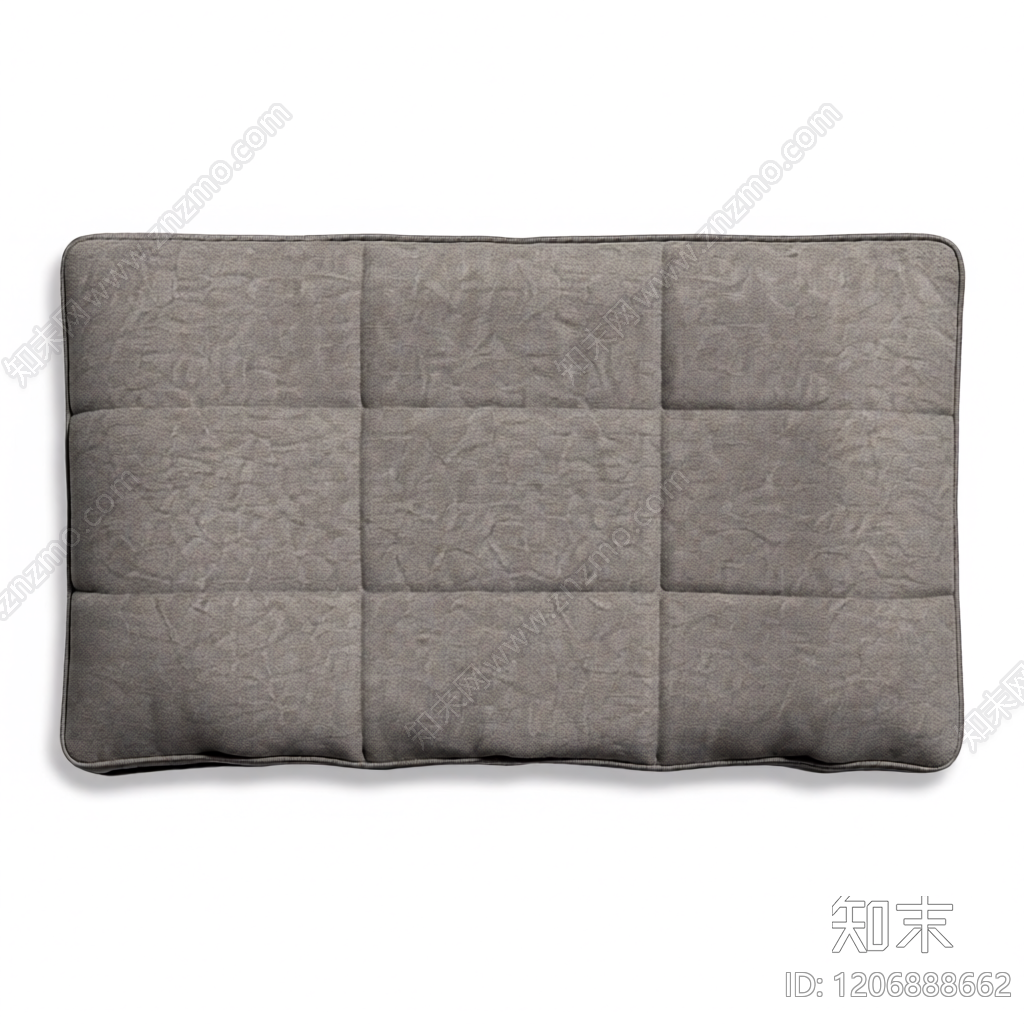 布艺软包靠垫3D模型下载【ID:1206888662】