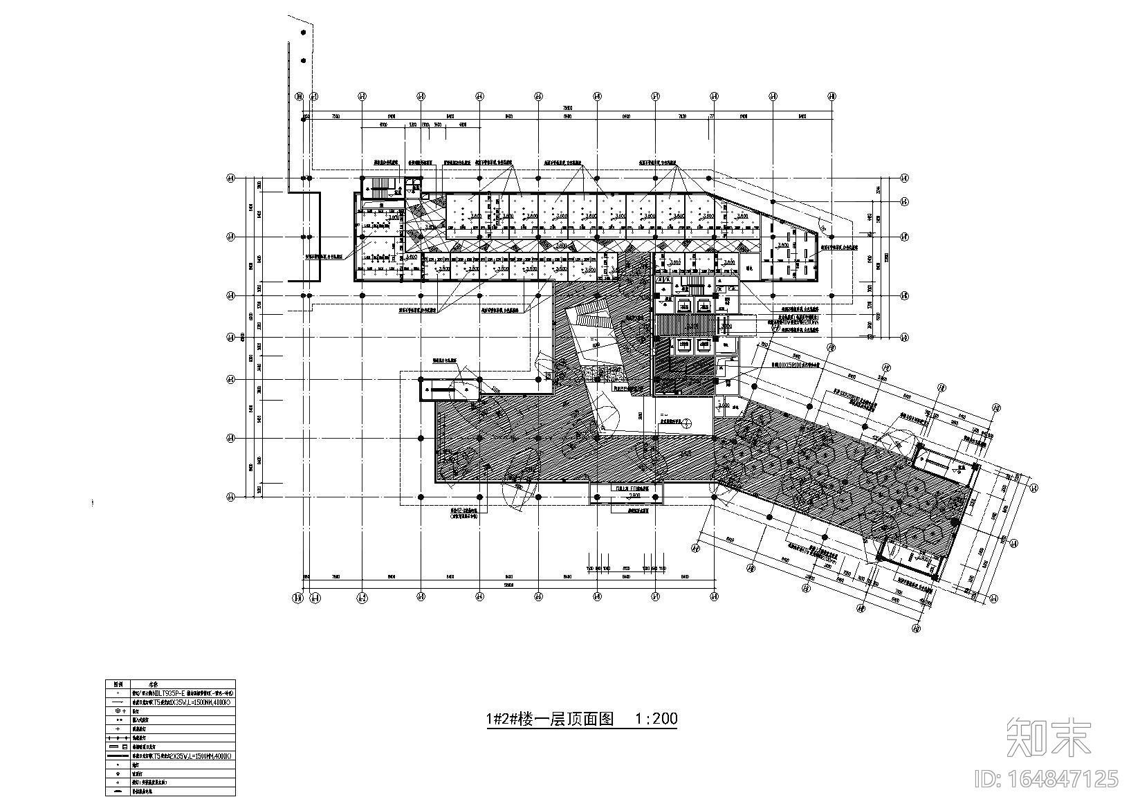 [杭州]阿里巴巴总部建筑工程施工图+效果图施工图下载【ID:164847125】