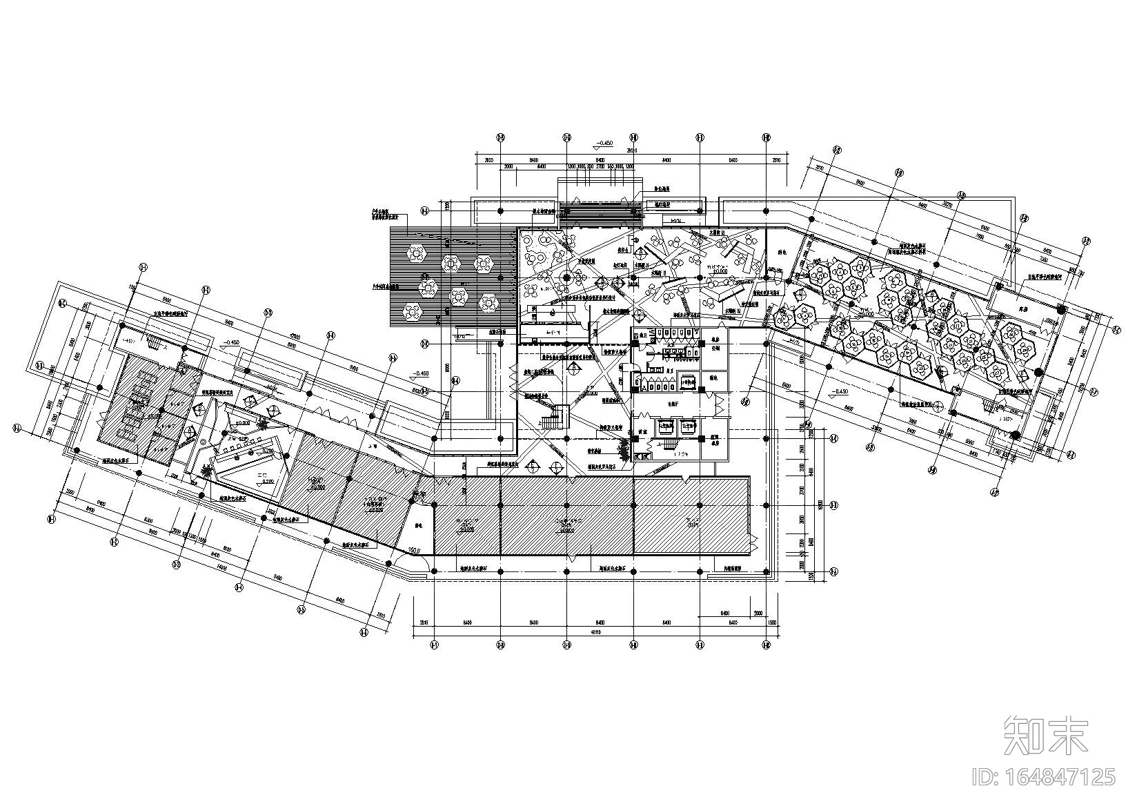 [杭州]阿里巴巴总部建筑工程施工图+效果图施工图下载【ID:164847125】