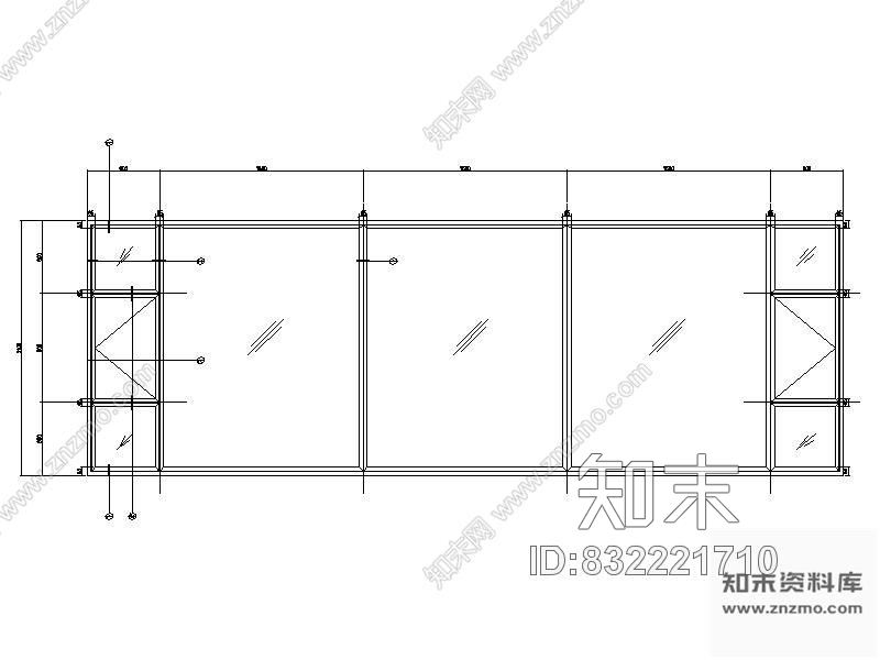 图块/节点某铝窗详图cad施工图下载【ID:832221710】