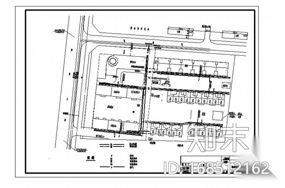 邯郸市某小区室外综合管网平面图cad施工图下载【ID:168512162】