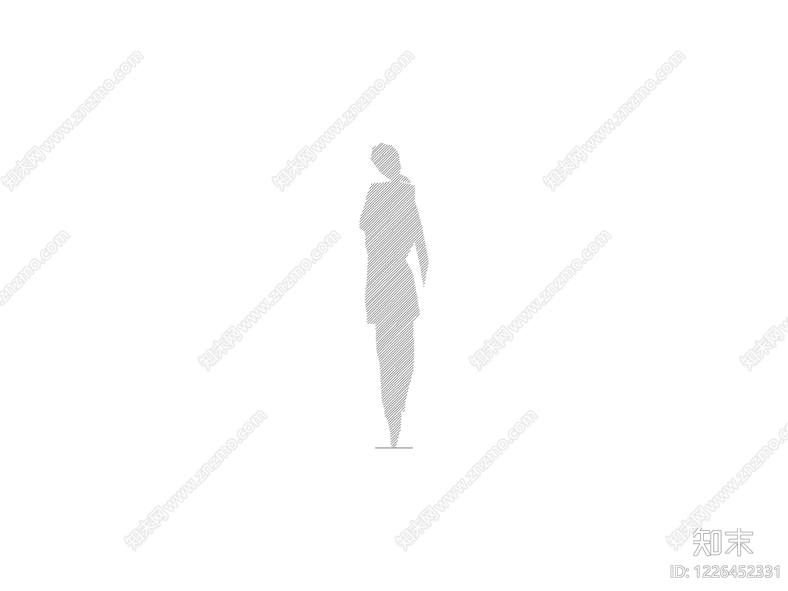 人物CAD图纸