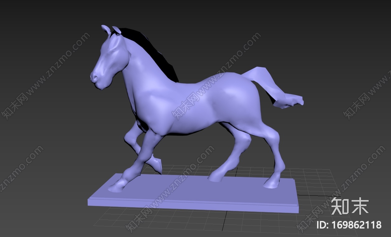 一匹马3d打印模型下载【ID:169862118】