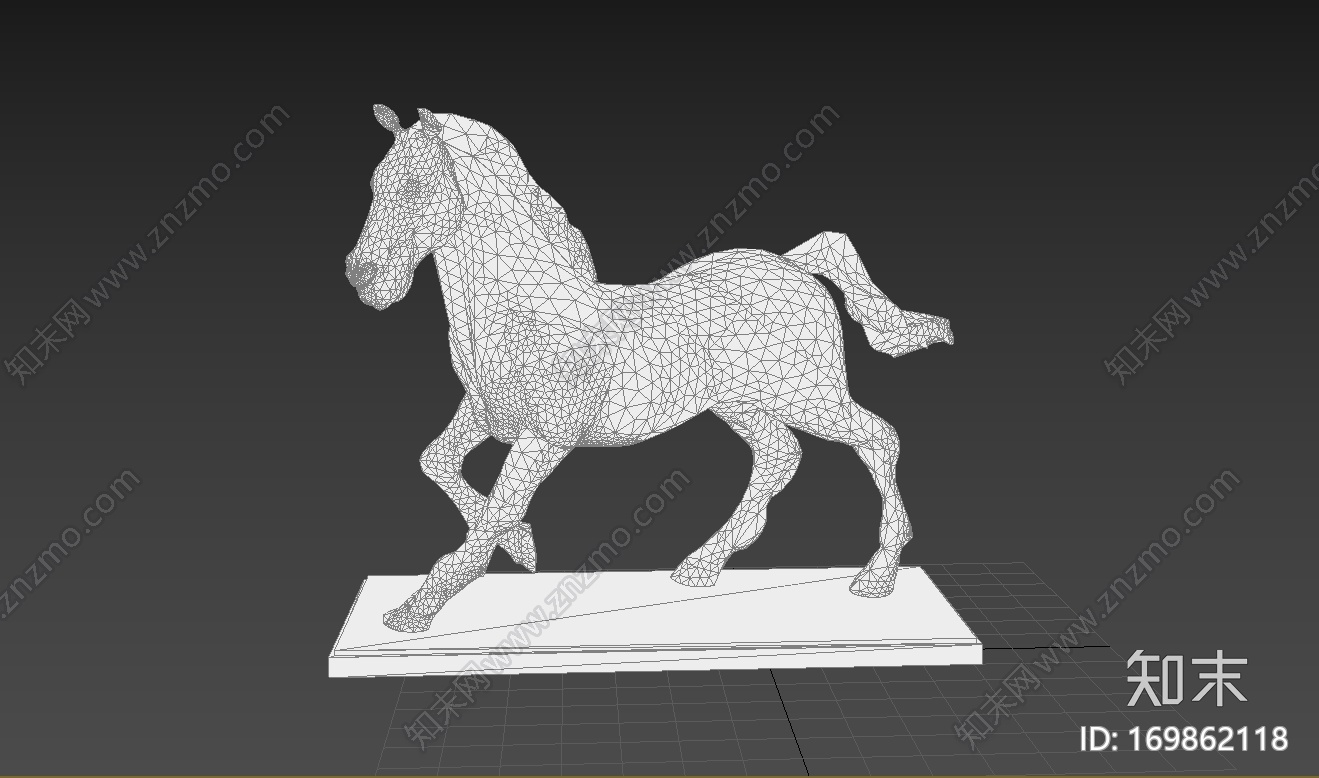 一匹马3d打印模型下载【ID:169862118】
