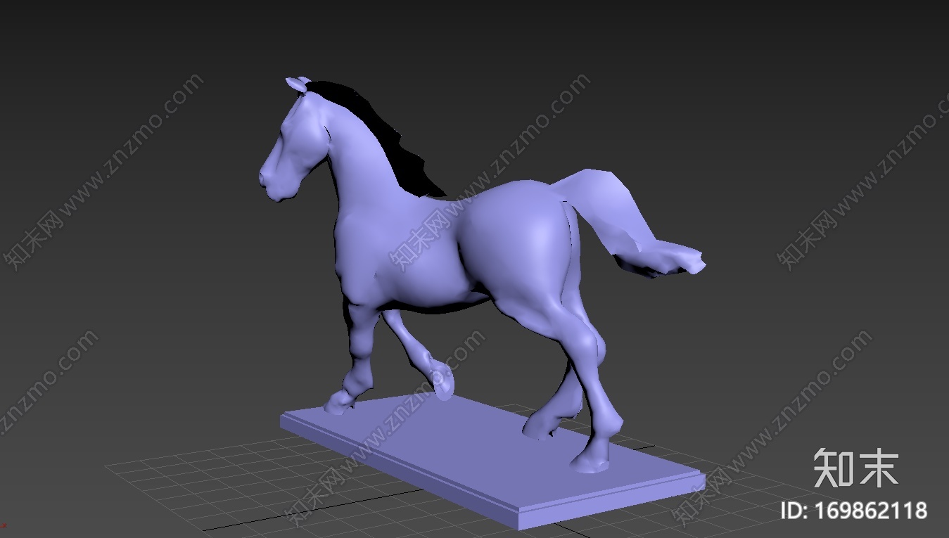 一匹马3d打印模型下载【ID:169862118】