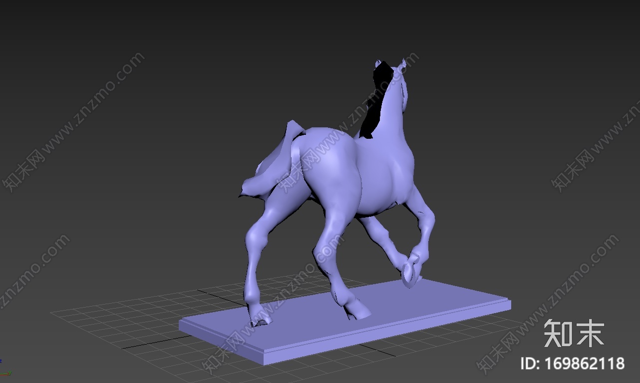 一匹马3d打印模型下载【ID:169862118】