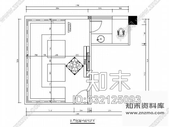 施工图厦门现代量贩式KTV包厢室内装修施工图cad施工图下载【ID:632125093】