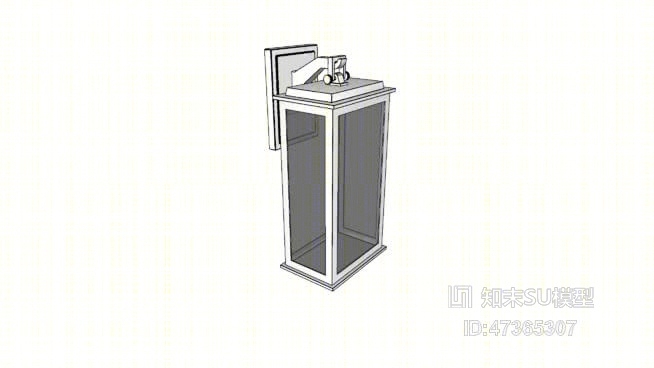 壁灯SU模型下载【ID:317880908】