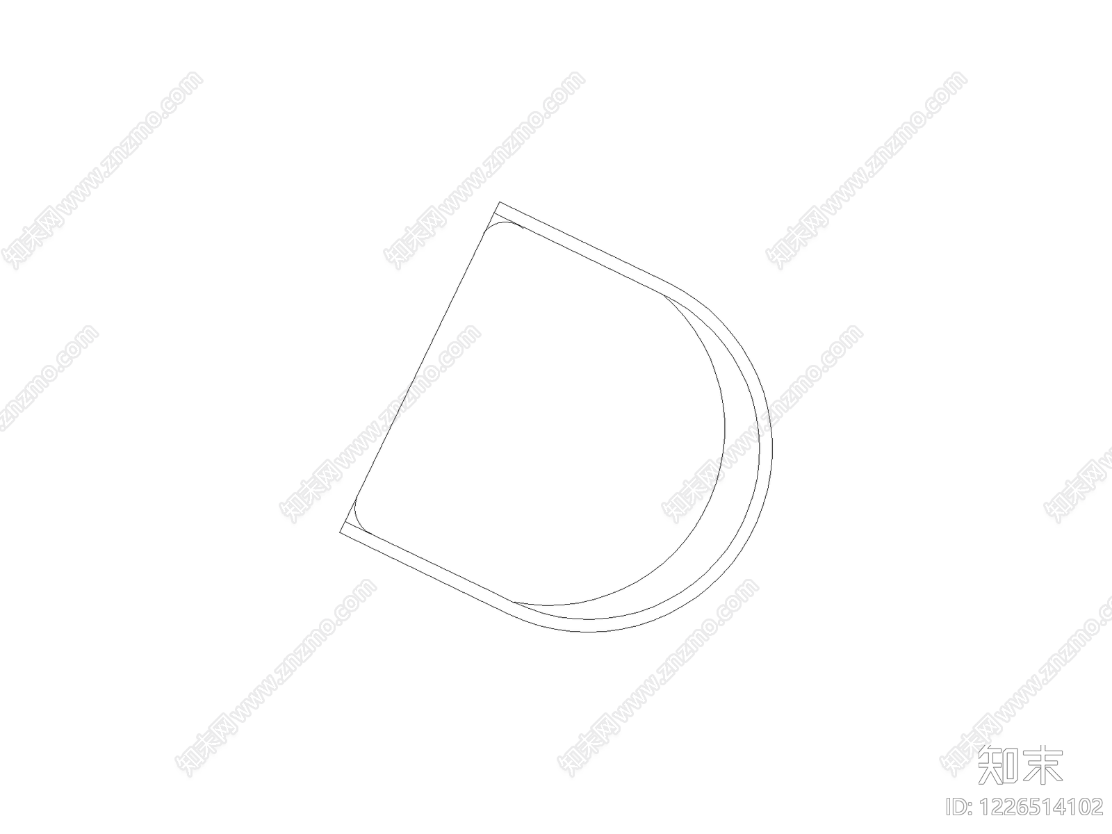 现代装饰线条CAD图纸