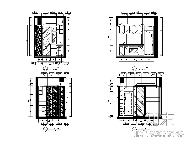 现代板房CAD施工图（含效果图、实景图、3D模型）施工图下载【ID:166036145】