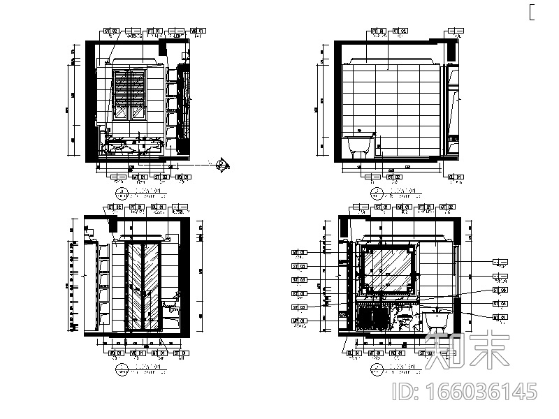 现代板房CAD施工图（含效果图、实景图、3D模型）施工图下载【ID:166036145】