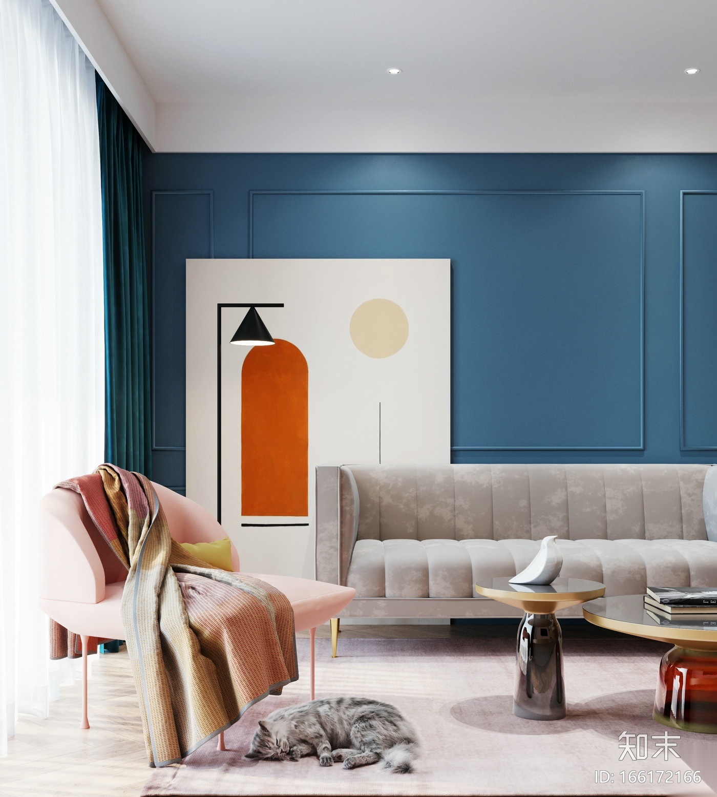 [广东]-惠州龙惠华御园89㎡室内喵宅施工图施工图下载【ID:166172166】