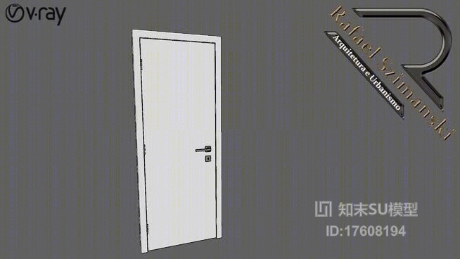 单开门SU模型下载【ID:219317331】
