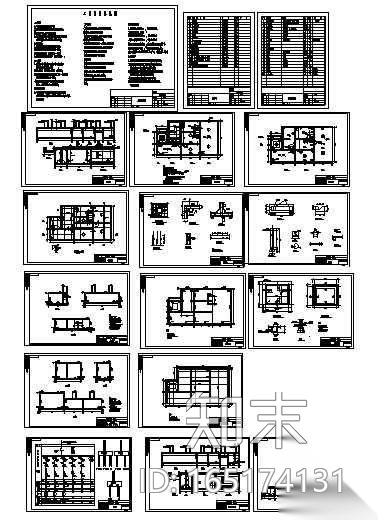 某别墅生活污水处理成套图cad施工图下载【ID:165174131】