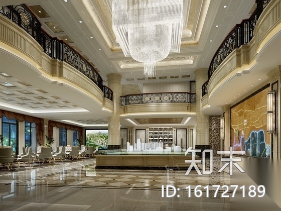 [上海]市级行政区高档简欧风格售楼处CAD装修施工图cad施工图下载【ID:161727189】