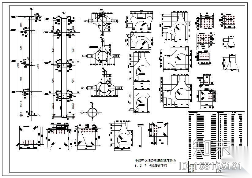 某钢结构钢柱钢梁详图施工图下载【ID:168166191】