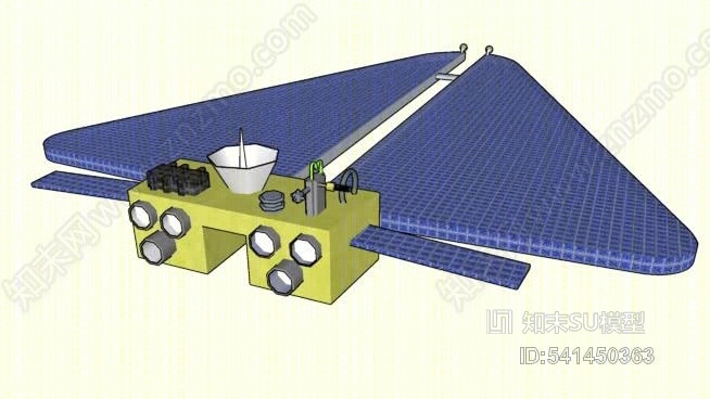 气体巨发现探测器SU模型下载【ID:541450363】