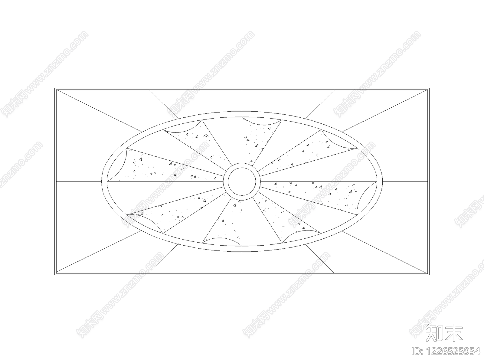 地面拼花CAD图纸