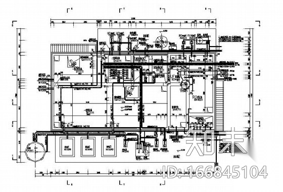 80t垃圾渗滤液工艺图纸（含说明书）cad施工图下载【ID:166845104】