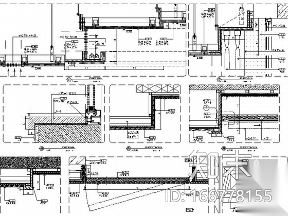 [江苏]中台合资五星大饭店全套设计CAD施工图（含效果...cad施工图下载【ID:166778155】