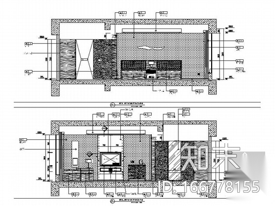 [江苏]中台合资五星大饭店全套设计CAD施工图（含效果...cad施工图下载【ID:166778155】