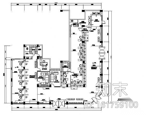 建行左海储蓄所装修图cad施工图下载【ID:161759100】