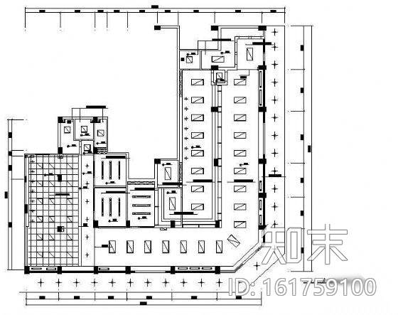 建行左海储蓄所装修图cad施工图下载【ID:161759100】