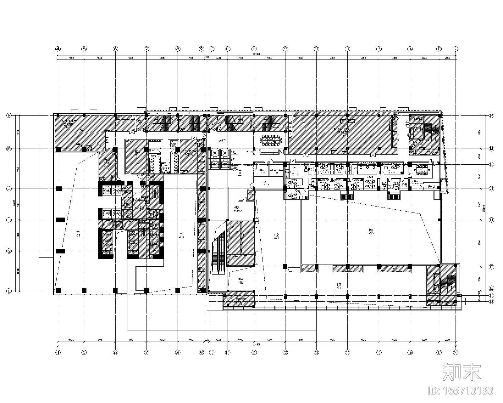 [江苏]万豪酒店设计施工图+效果图+设计方案cad施工图下载【ID:165713133】