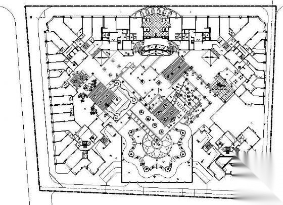 小区全套景观施工图施工图下载【ID:161118153】