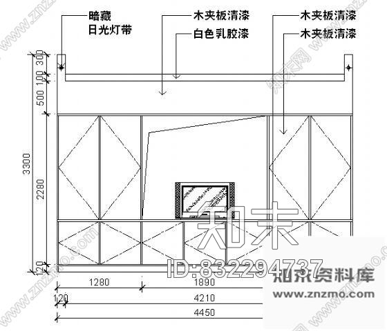 图块/节点餐厅包间立面cad施工图下载【ID:832294737】