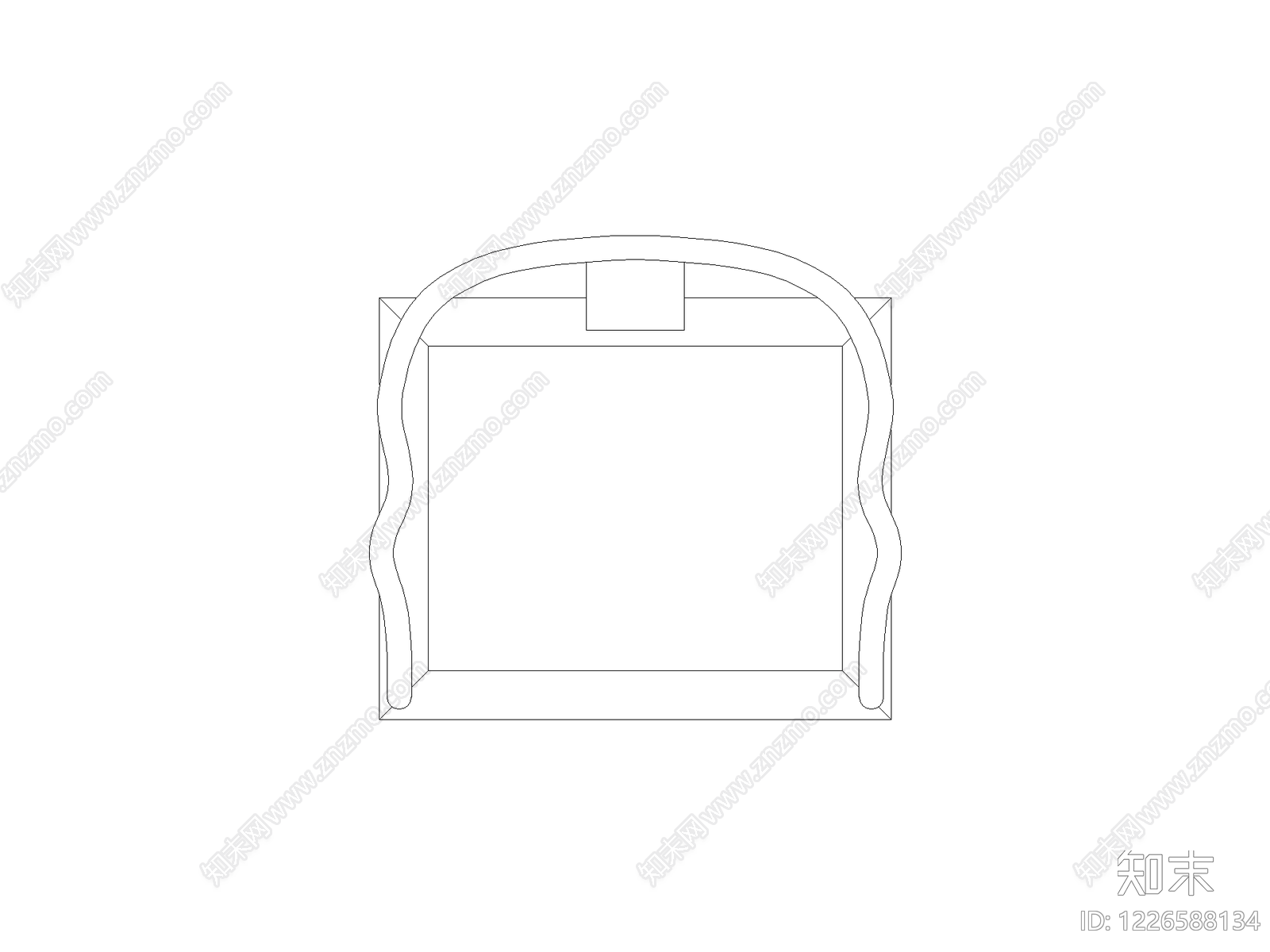 现代装饰线条CAD图纸