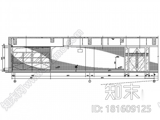 [广东]简约舒适办公区室内设计CAD施工图cad施工图下载【ID:181609125】