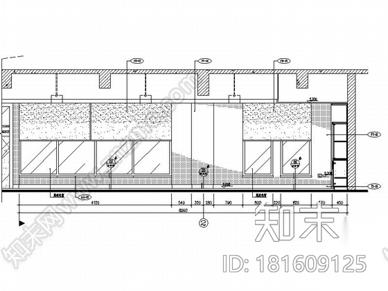 [广东]简约舒适办公区室内设计CAD施工图cad施工图下载【ID:181609125】