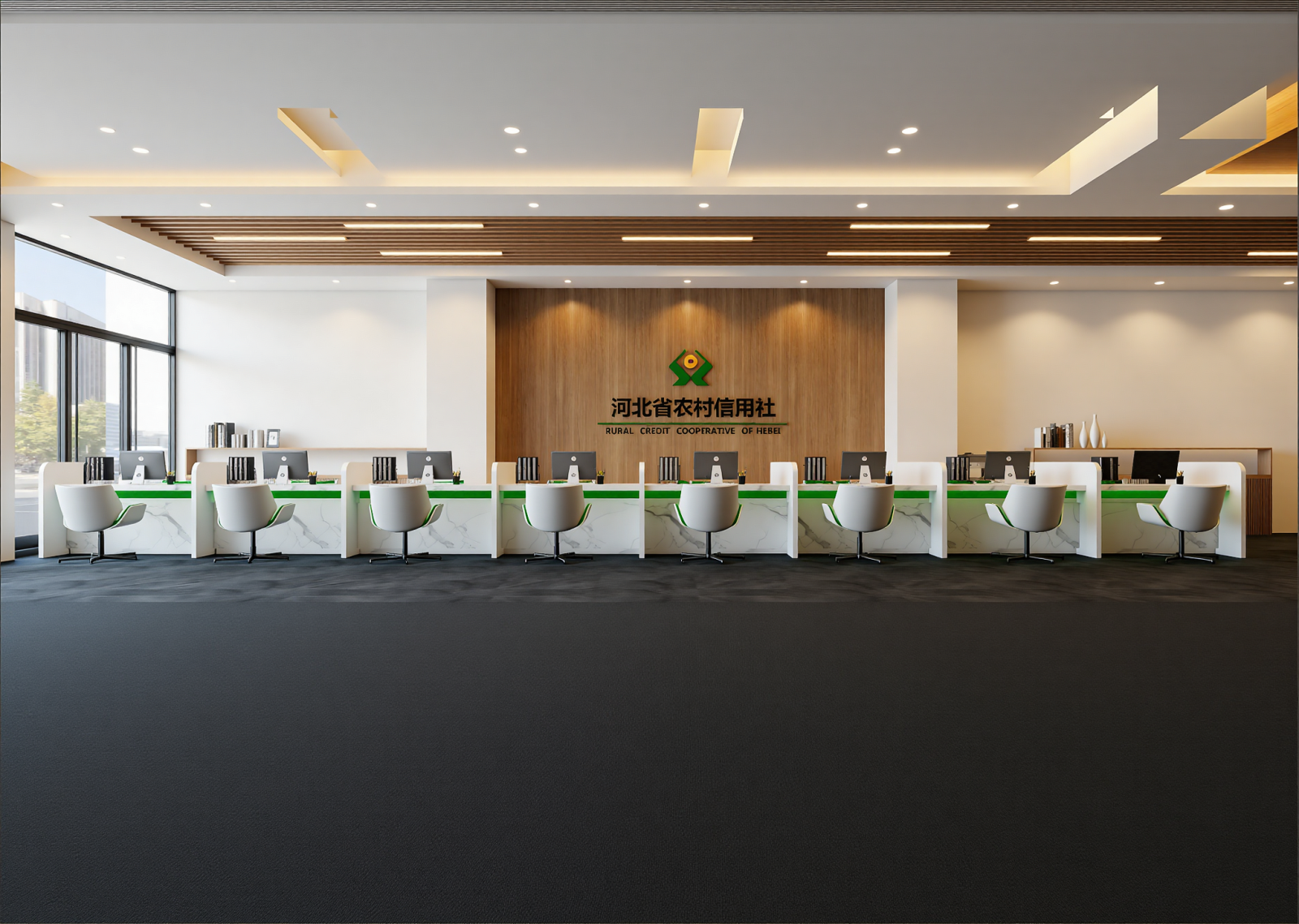 现代银行3D模型下载【ID:1214745857】